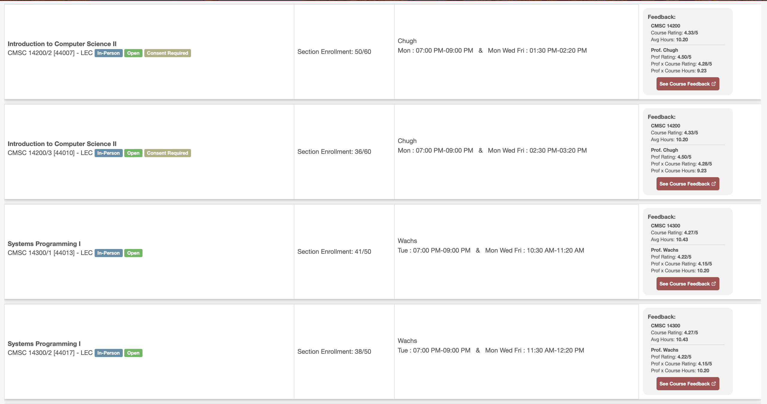 screenshot of extension
